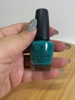 OPI Nail Lacquer Polish NL N14 Fly Blue Gloss 15 mL 0.5 fl oz Nail Art Color